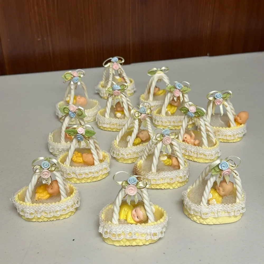 Handmade Baby shower presents or baptism souvenirs
